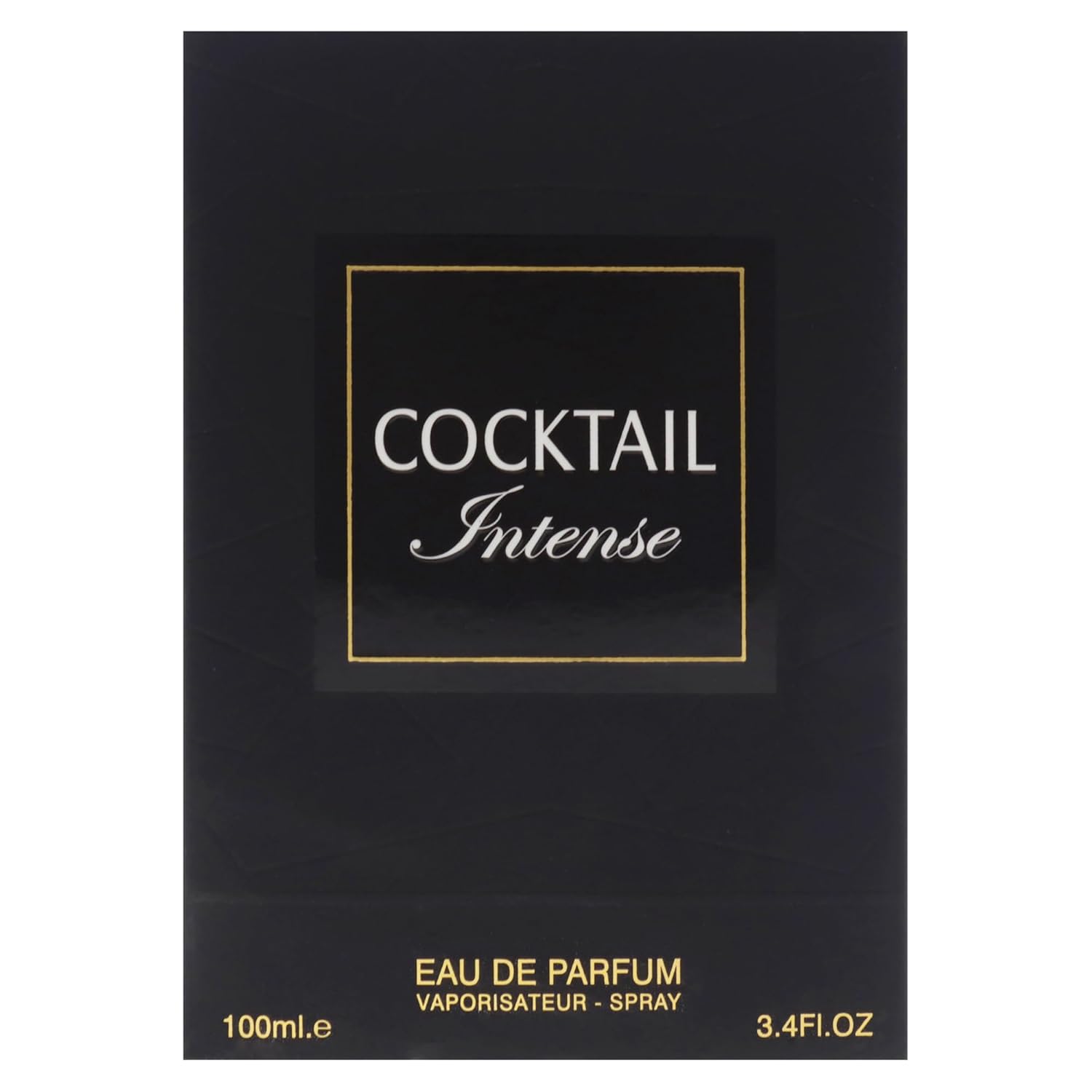 Fragrance World Cocktail Intense - Eau de Parfum Perfume For Unisex, 100ml